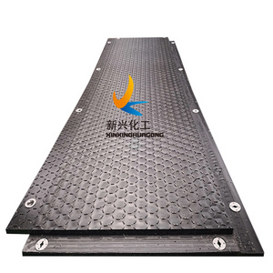 Interlocking Rig Mats drill sites work platforms hdpe plastic drilling rig mats dura base duradeck Access Mats