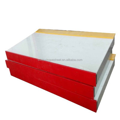 Hockey dasher board/ roller skating floor synthetic ice rink panel Ice Rink Dasher Board Hockey Wall Board