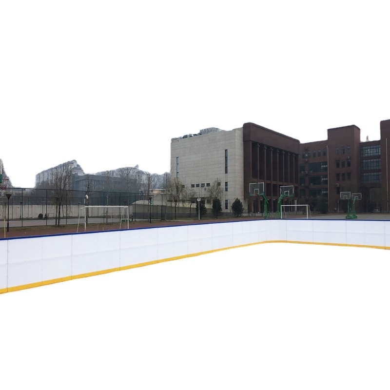 China Plastic Synthetic Ice Skating Rink / Iceless Ice Skating Rink