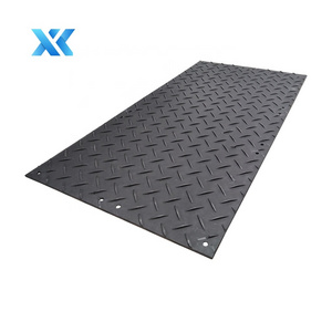 4x8 Plastic HDPE Swamp Mat Construction Road Ground Protection Mats for Heavy Equipment