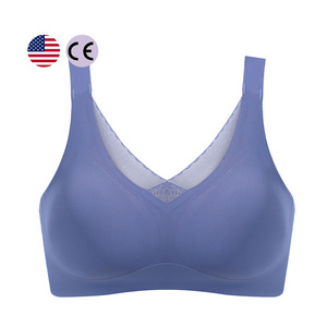 Hot-selling 2082 Prosthesis Bra with Big Open Inserting Pockets Breast Form Bra For Woman Underwear