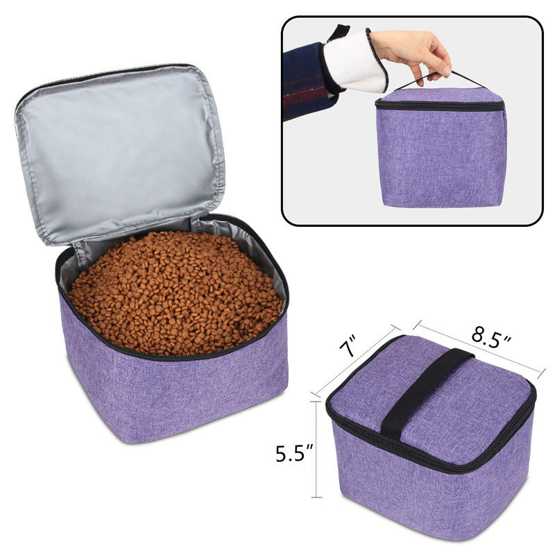 High quality dog travel bag dog food bag pet supplies weekend toto organizer