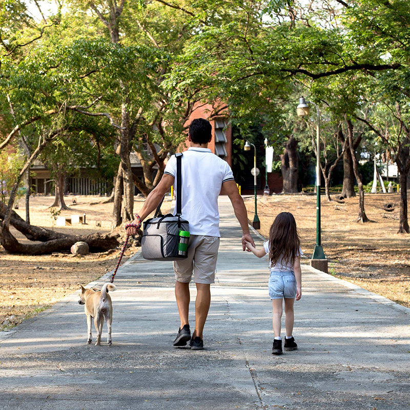 Dog Travel Bag for Pet Accessories and Food Bag Airline Approved Pet Carrier Food Bag Pet Travel Tote