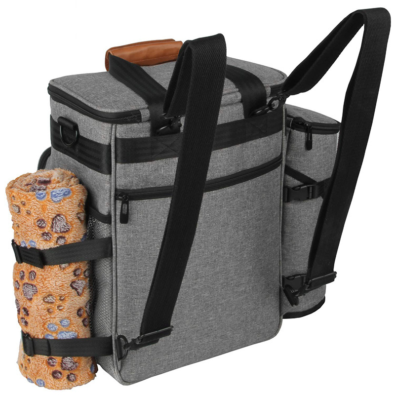 High quality Pet Dog Travel Tote Organizer Bag Dog Food Carrier Bag dog travel bag