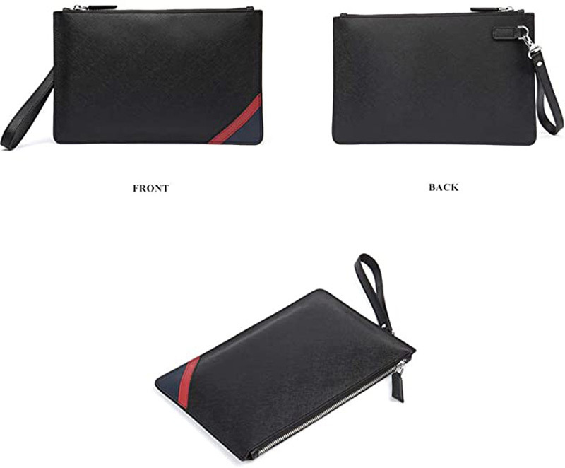 Hot selling Ladies mobile wallet pu leather black stones clutch bag woman purse