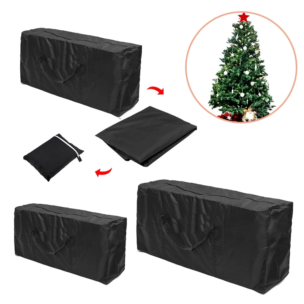 Christmas Tree Storage Bag Extra Large Waterproof Dustproof Cover Protect Christmas Tree Zipped Storage Bags