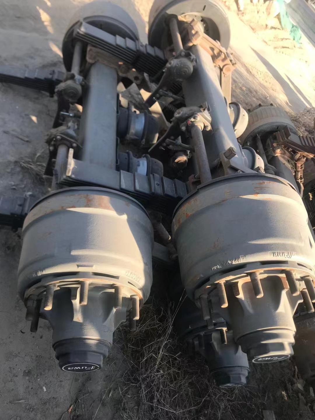 Used Semi trailer Axles Truck Trailer Parts Bpw Fuwa Axles For Sale