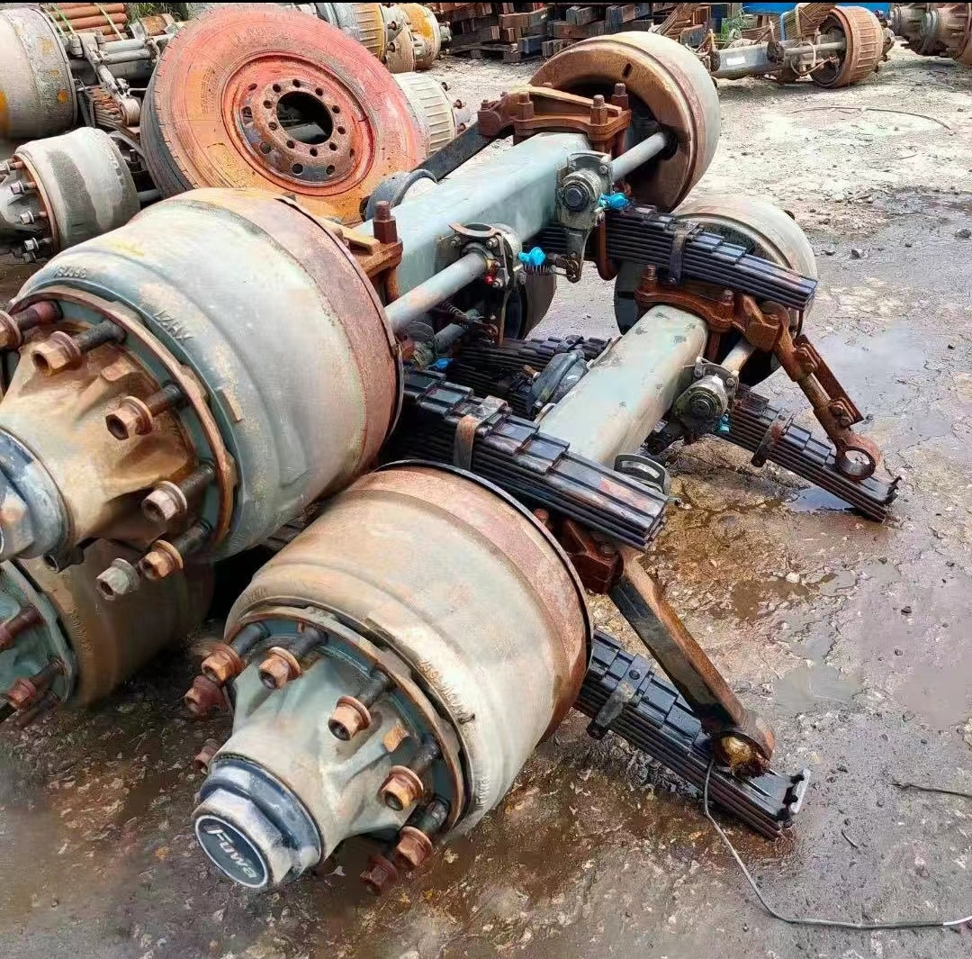 Used Semi trailer Axles Truck Trailer Parts Bpw Fuwa Axles For Sale