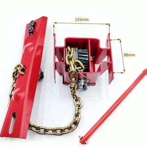 Factory Supply Spare Tire Bracket Elevator Truck Stent Semi -trailer Spare Tire Lifting Carrier Device