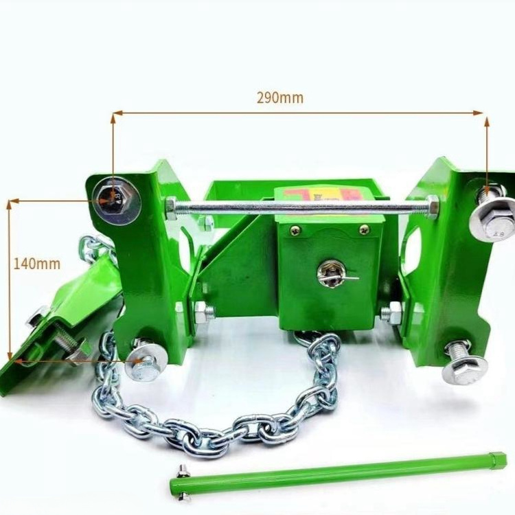 Factory Supply Spare Tire Bracket Elevator Truck Stent Semi -trailer Spare Tire Lifting Carrier Device