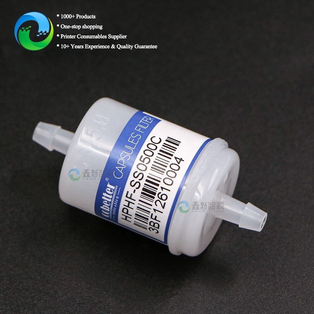 Spare Parts! Cobetter 5.0um 2-Way Ink Filter for Solvent Printer UV Machine HPHFB-SS0500C Capsules Filter 5 Microns HPHF-SS0500C