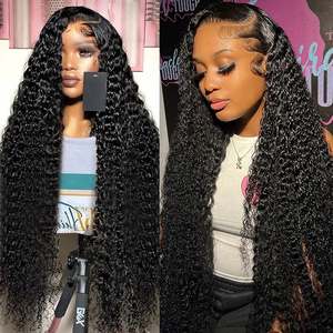 Wholesale 13x4 Full Lace Front Wig 100% Human Hair 180% Density PrePlucked Straight Curly Wigs Human Hair Lace Front Virgin Hair