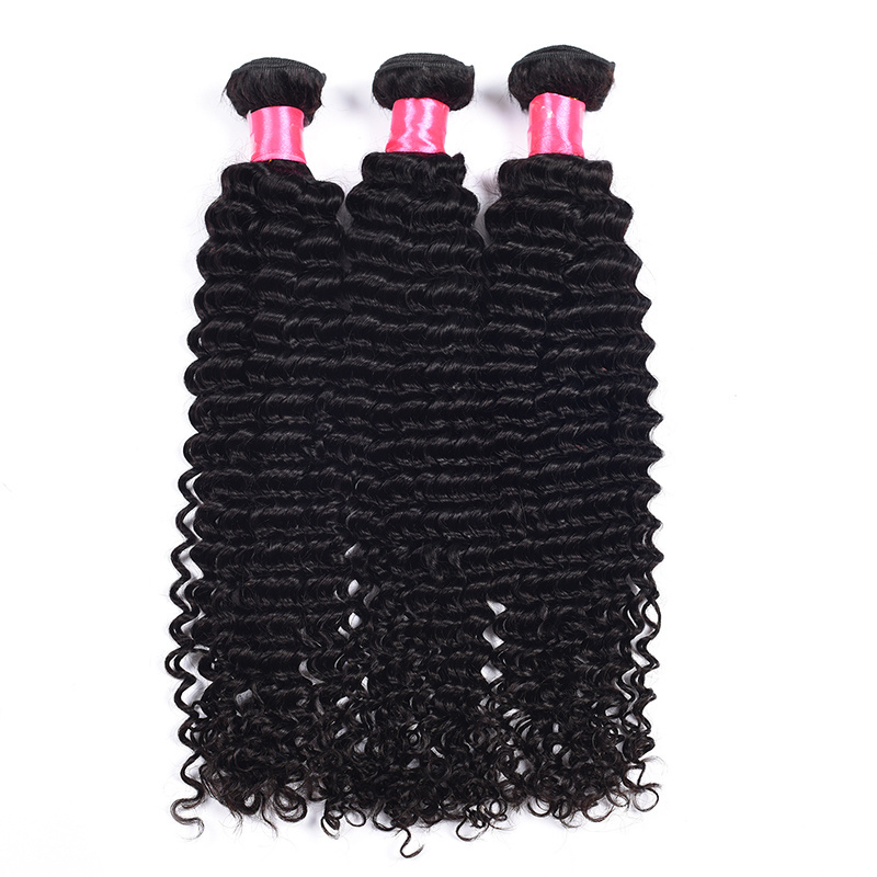 Wholesale Raw Cuticle Aligned Indian Virgin Hair Vendors 10A Unprocessed Deep Wave Human Hair Bundles Hair Extension