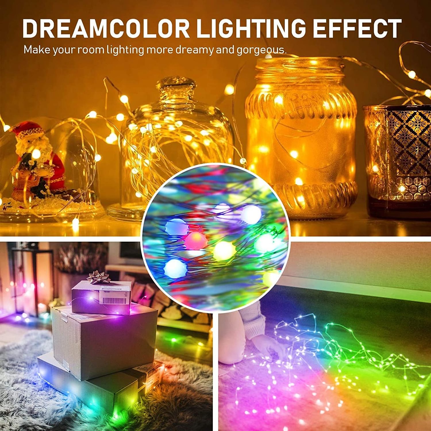 Wholesale 300 window curtain us plug pack 30 with timer drop ship led outdoor solar string lights fairy holiday christ