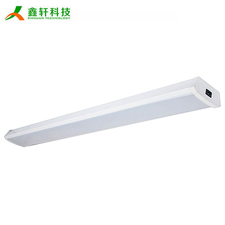 LED commercial Wraparound shop light fixture 4FT ceiling flush mount wrap garage light led wraparound light 4 feet 5000k