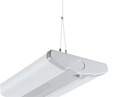 High Brightness 100-277v Dimmable Wraparound Lighting Ultra-thin Led Batten Light Fixture