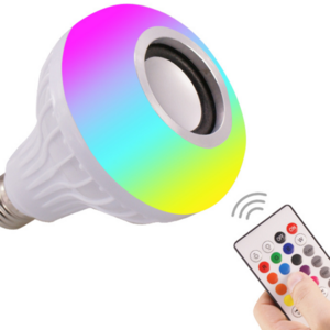 Wireless Speaker RGB Bulb E27 LED Lamp Smart LED Music Bulb