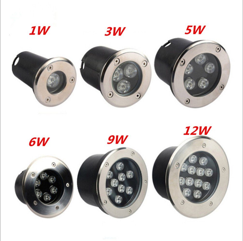 Underground 6W Inground Recessed Decorative 12W Outdoor Floor Lamp Rgb Led Ground Light