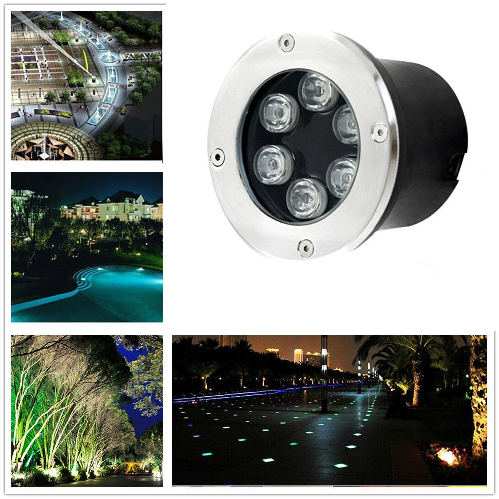 Underground 6W Inground Recessed Decorative 12W Outdoor Floor Lamp Rgb Led Ground Light