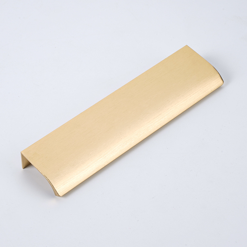 Hot Selling  128mm Cabinet Kitchen Aluminium Alloy Gold Pull Handle Hardware Furniture Drawer Wardrobe Door Handle