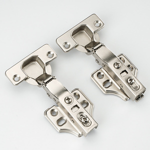 Furniture Hardware Accessories Cabinet Concealed Door Hinge 35mm Two Way Soft Close Kitchen Hinge High Quality Iron Modern 1pcs