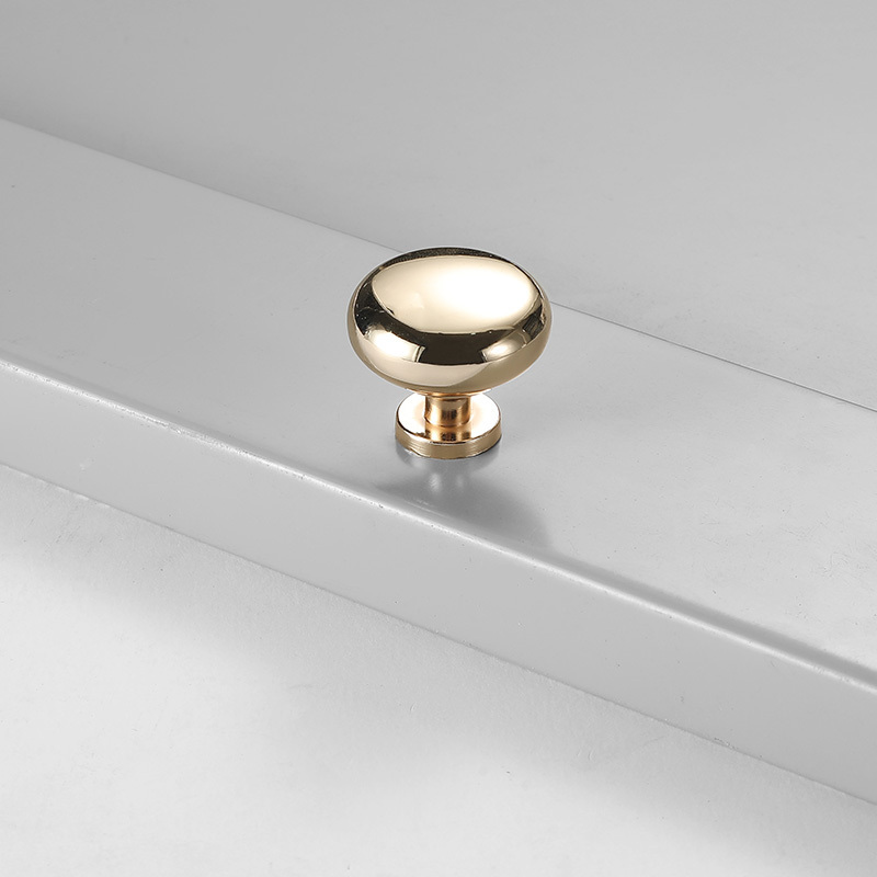 Simple Decorative Cupboard Door Round Knob Cabinet Drawer Handles Small Parts Drawer Pull 