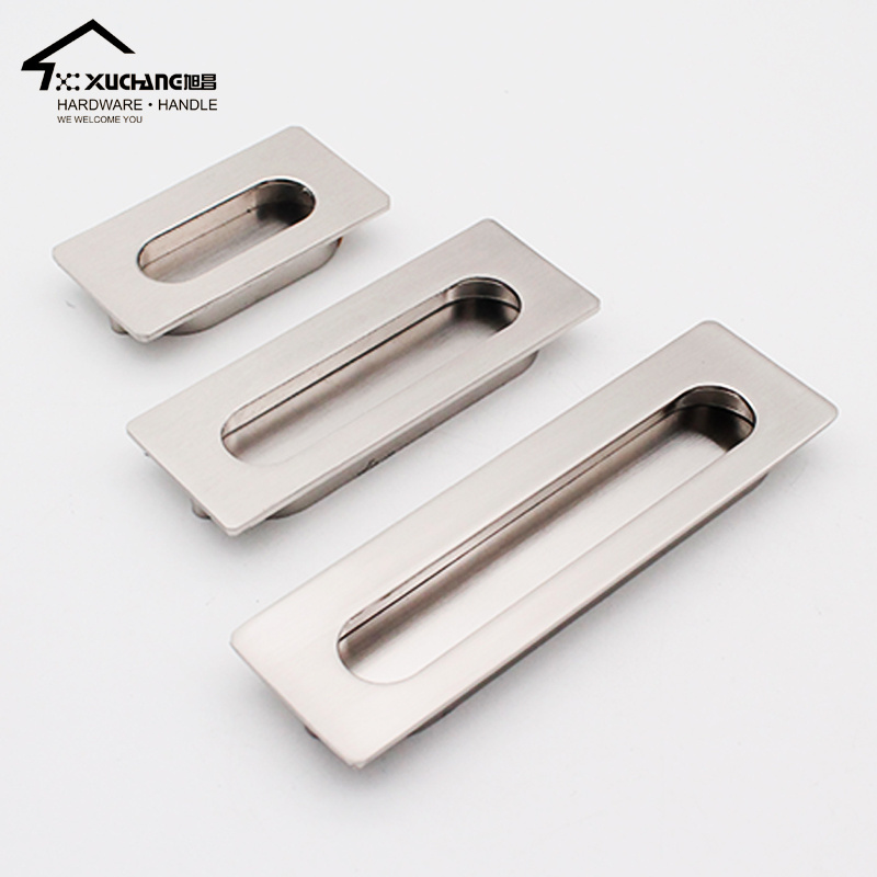 Hot selling cheap quality custom concealed wooden cabinet door pull handles for sliding door