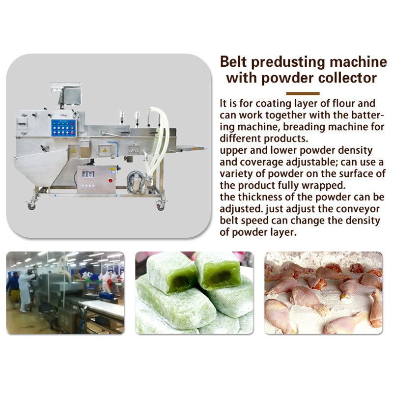 TCA full automatic chicken nuggets forming machine / burger making machine production line