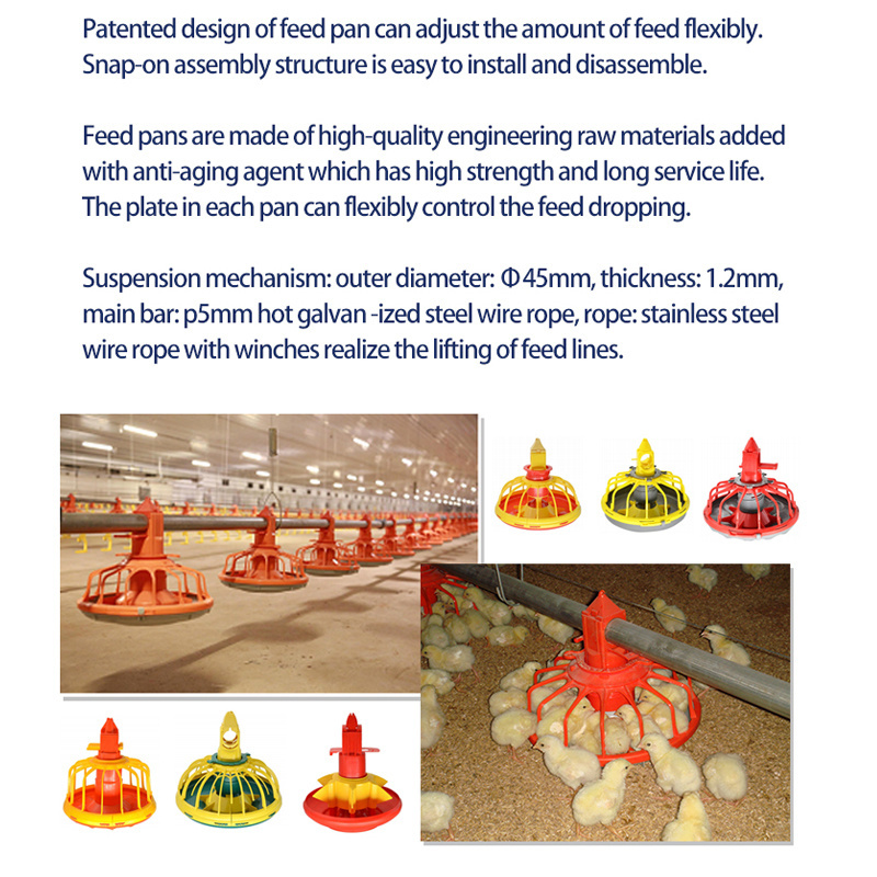 TCA Integrated  animal husbandry equipment fully automated H type poultry broiler chicken cages with Feed Processing Machines