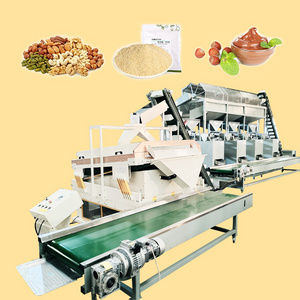 TCA high quality hazelnut cleaning macadamia nut pistachio hulling and drying line cashew nut processing machine