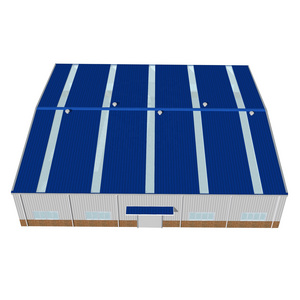 Metal Prefab Sheds Factory Price Prefabricated Wide Span Steel Structure Workshop