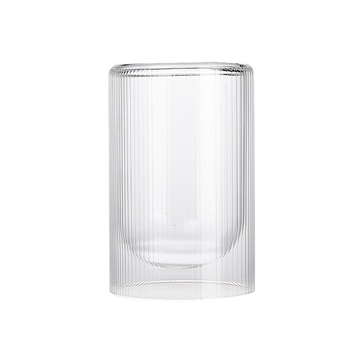 Cylinder votive candle holder glass candle holder home decor glass jar candle holder