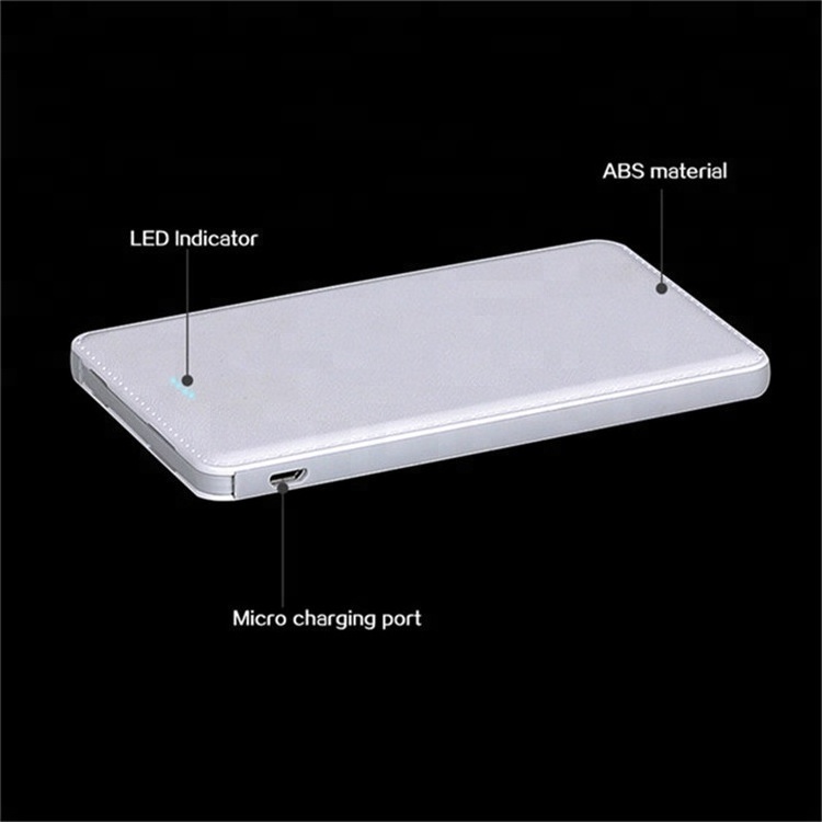 Best selling built-in cable power bank 5000mah for All cell phone