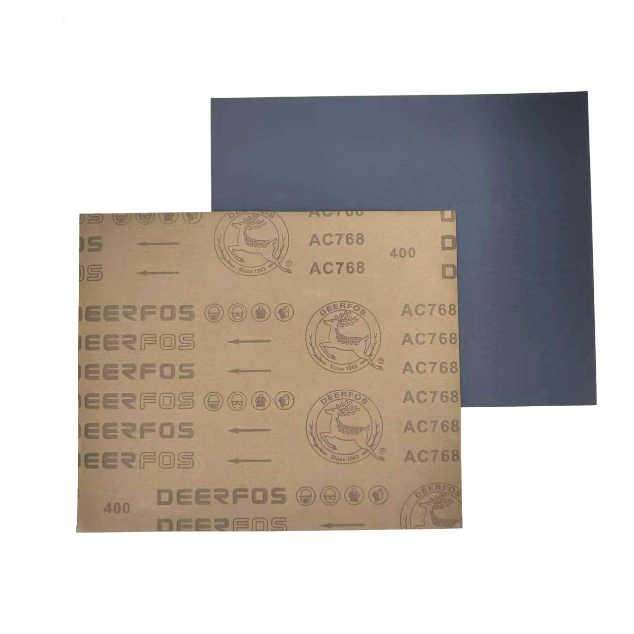 Deerfos quality wet and dry waterproof sanding paper anti-clogging electric coated abrasive sandpaper