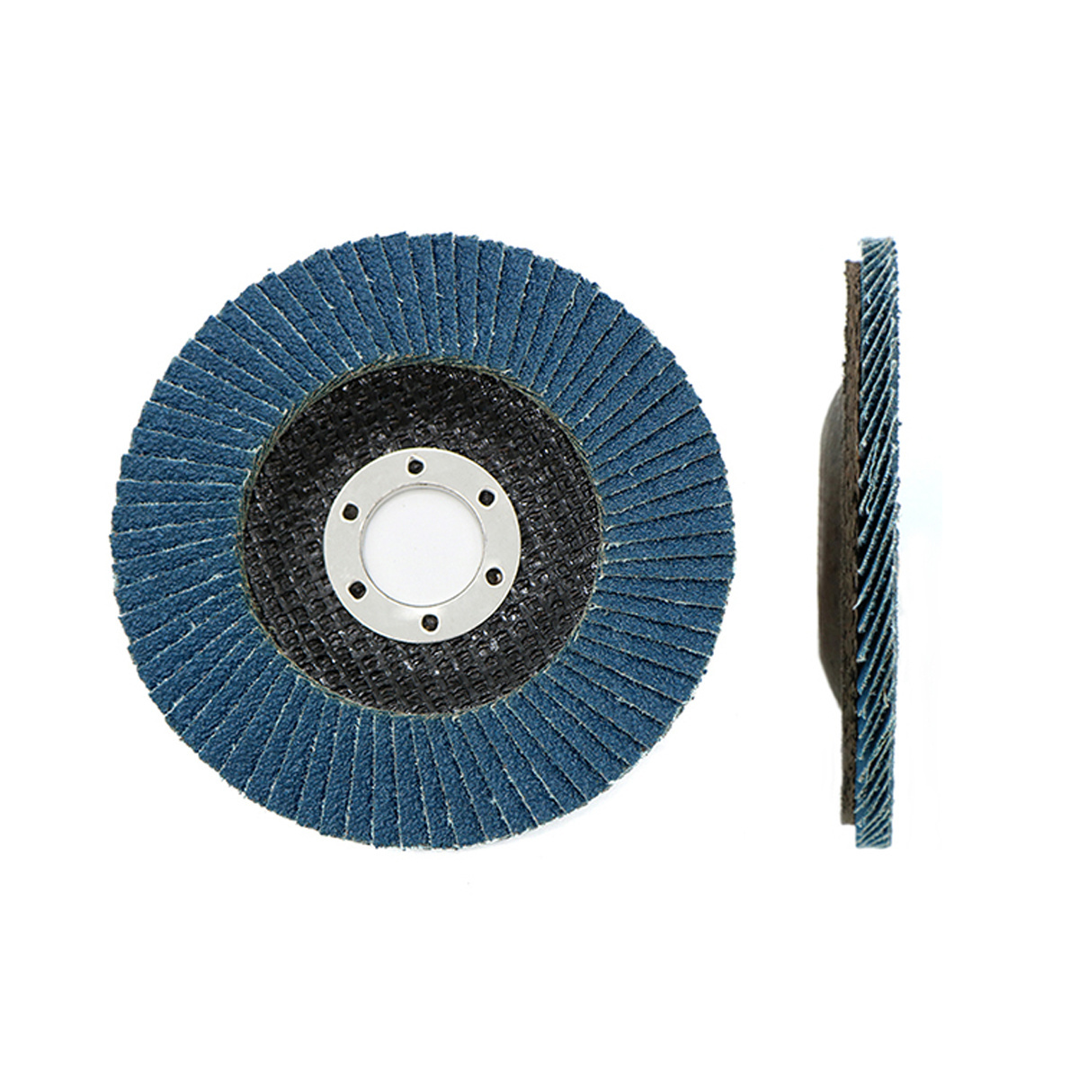 4 Inch Zirconia abrasive tools mesh cover flexible flap disc backing plate grinding wheel