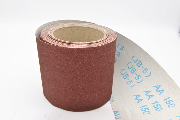 JB-5 aluminum oxide abrasive emery sanding cloth roll for grinding wood and metal