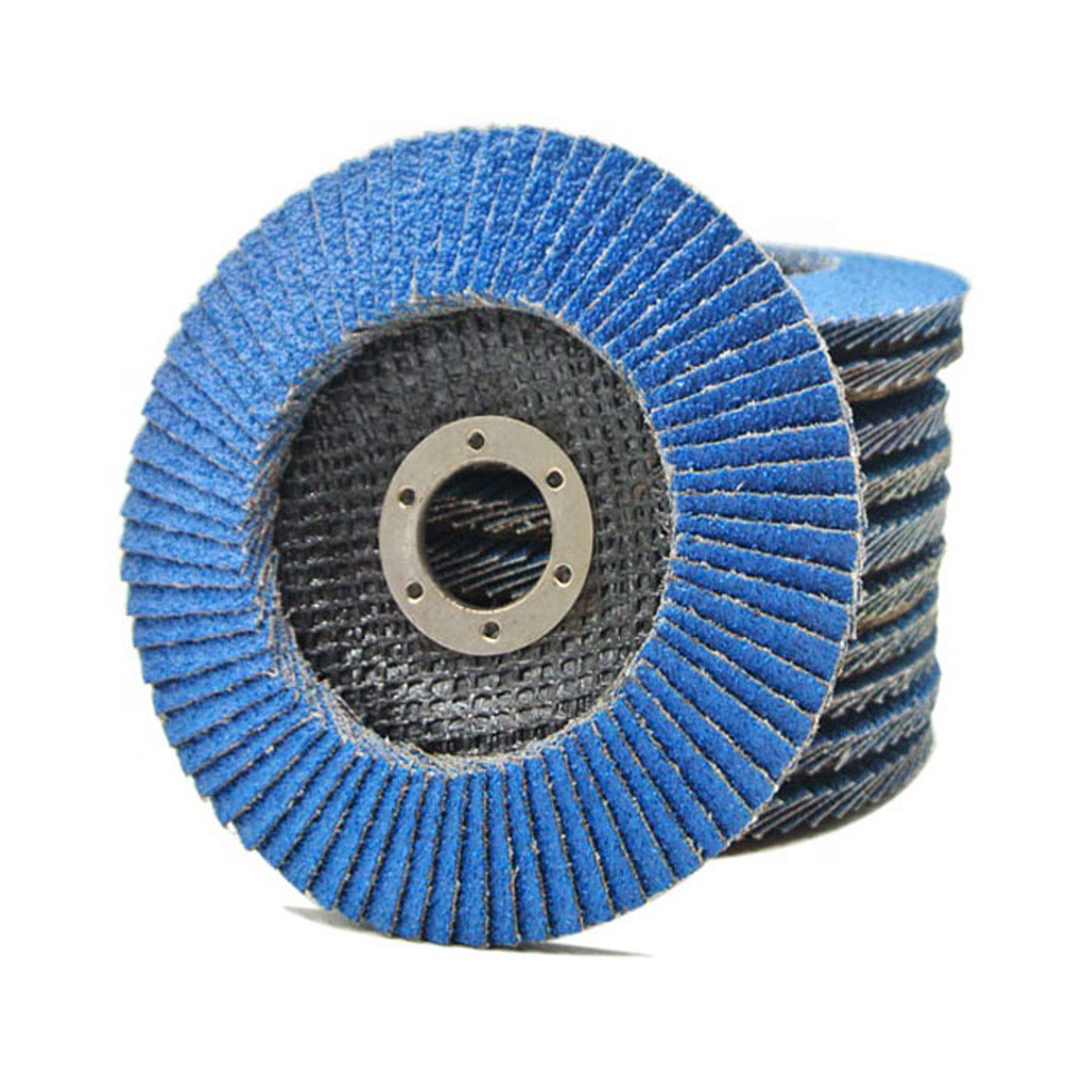 4 Inch Zirconia abrasive tools mesh cover flexible flap disc backing plate grinding wheel