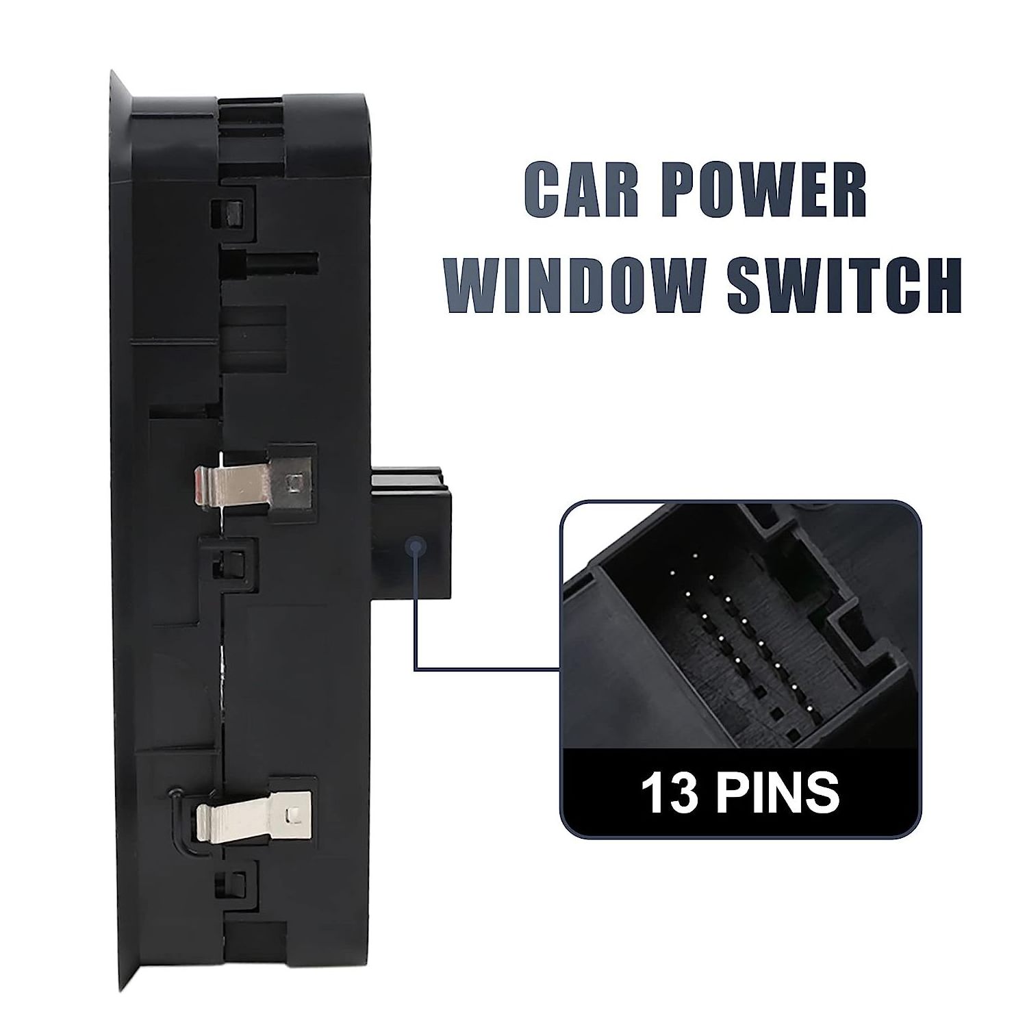 7PP959858RDML Front Driver Car Master Power Window Switch Panel For Porsche Cayenne 2011-2014 Porsche Panamera 2010-2015