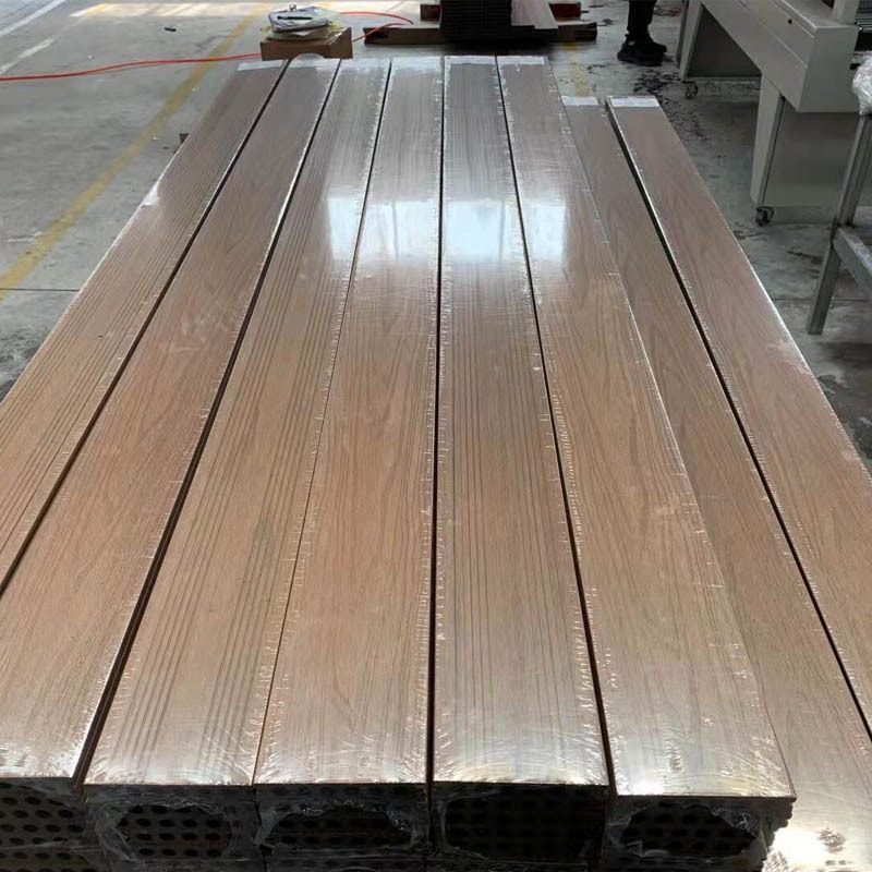 Waterproof Wood Plastic Composite Co-extrusion WPC decking for outdoor Decoration