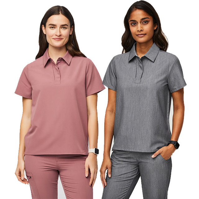 polo shirts for women women's shirt tops for women t-shirts anti-wrinkle polo comfortable tshirt uniforms hospital uniforms