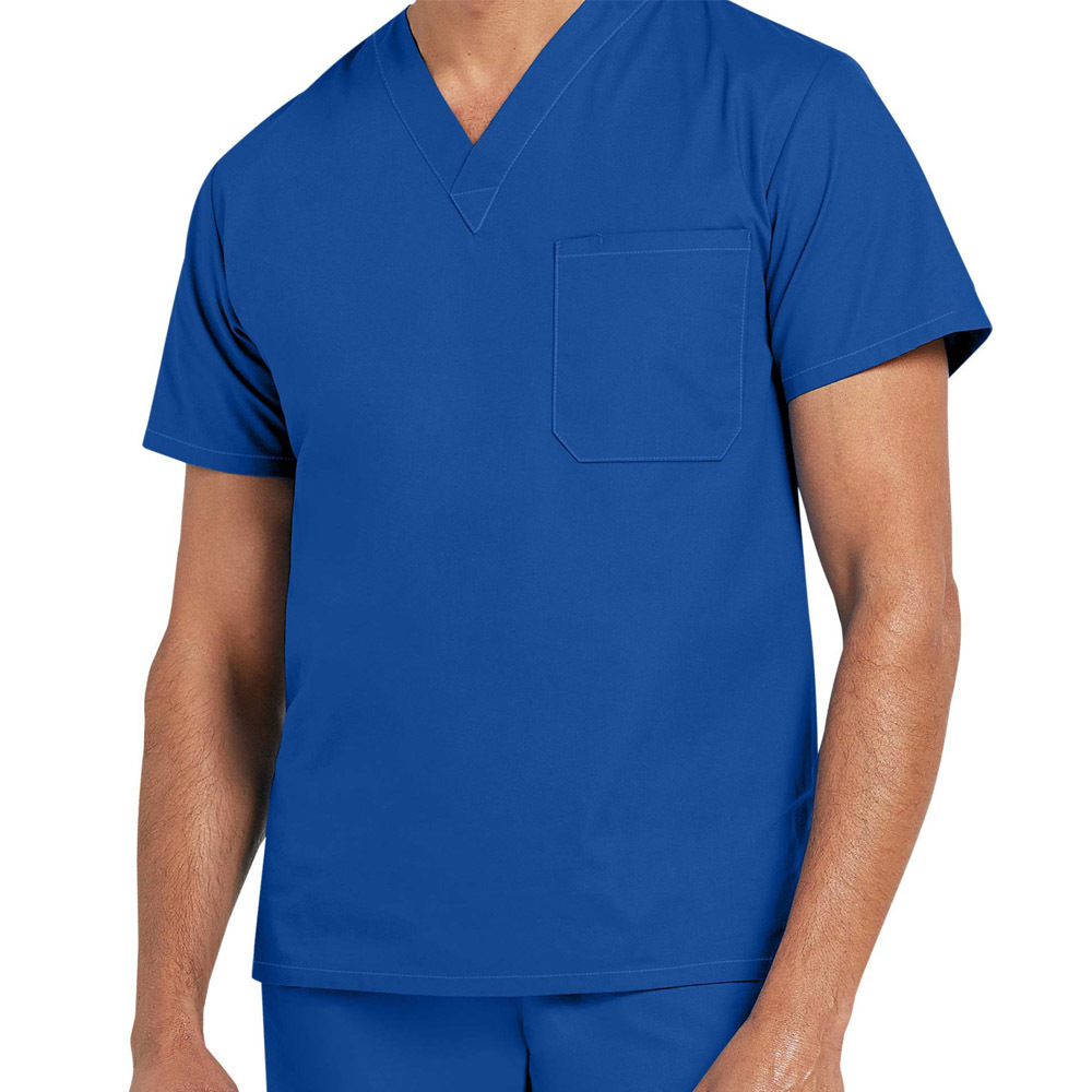 Easy Care Unmatched Functionality Scrubs Uniforms Sets Unisex V-Neck Top& Drawstring Pants Nurse Scrub Medical Uniforms Surgeon