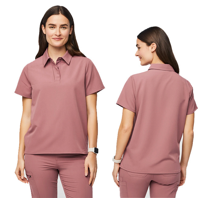 polo shirts for women women's shirt tops for women t-shirts anti-wrinkle polo comfortable tshirt uniforms hospital uniforms