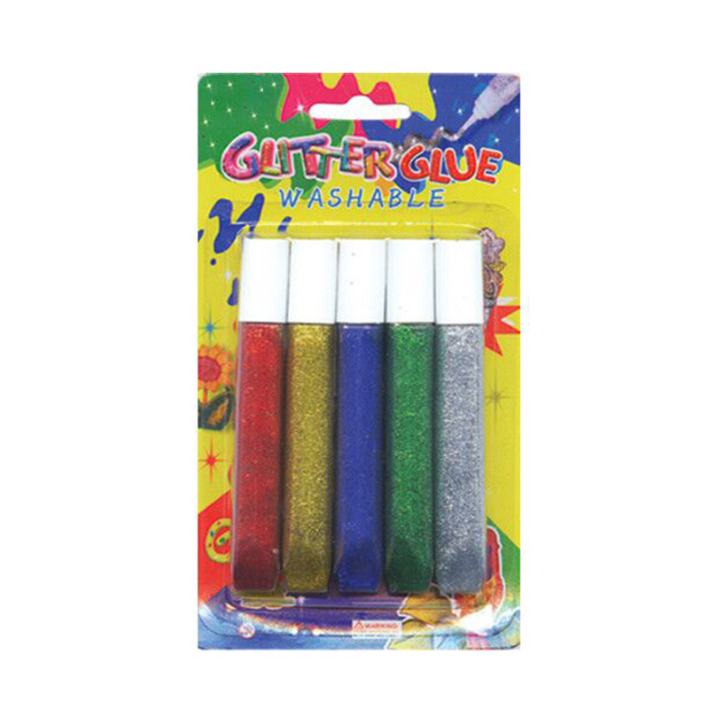 Glitter Glue Cheap Washable 6 Pack Iridescent Glitter Glue Pen For Kids Diy Art Crafts Liquid Glitter Glue