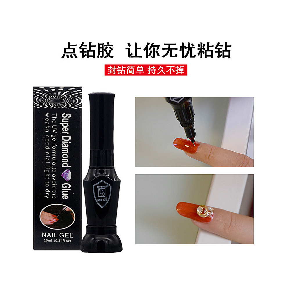 10ML YDD Bond Brand Super Diamond  Nail Glue Polish Adhesive Art Glue Gel Artificia False Art Decoration Nail Tip Glue Gel