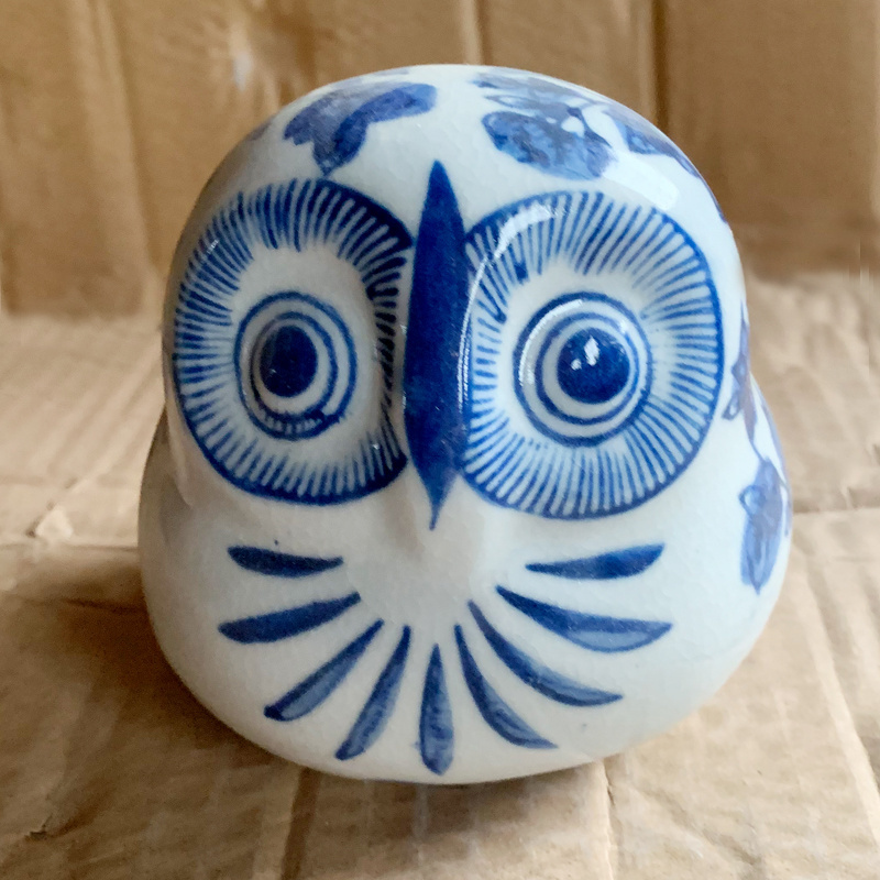 Simple Nordic Owl Furnishings For Bedroom Ceramic Crafts