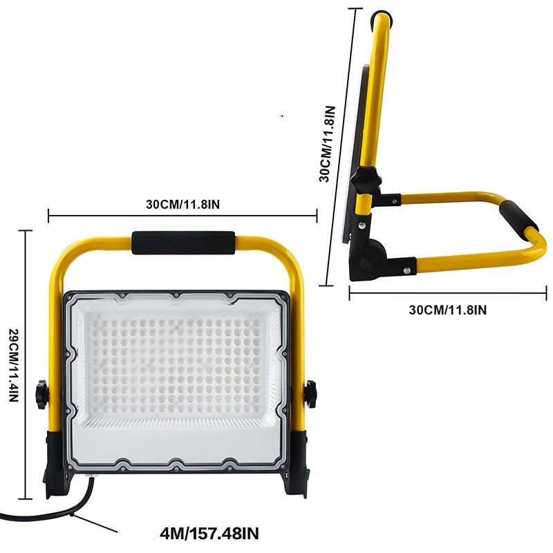 high power IP65 outdoor waterproof portable rechargeable waterproof led flood lights 18v 18w work light 48w