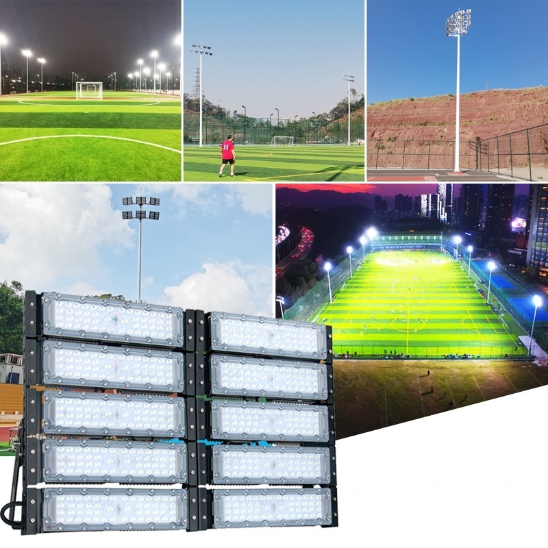 High power aluminum IP65 Outdoor 200W 300W 400W 500W 600W 700W 800W 900w LED modular tunnel lighting Flood Lights stadium light