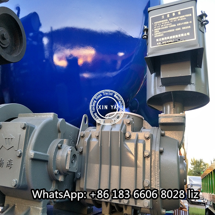 UAE 60ton 65ton air compressor cement bulker