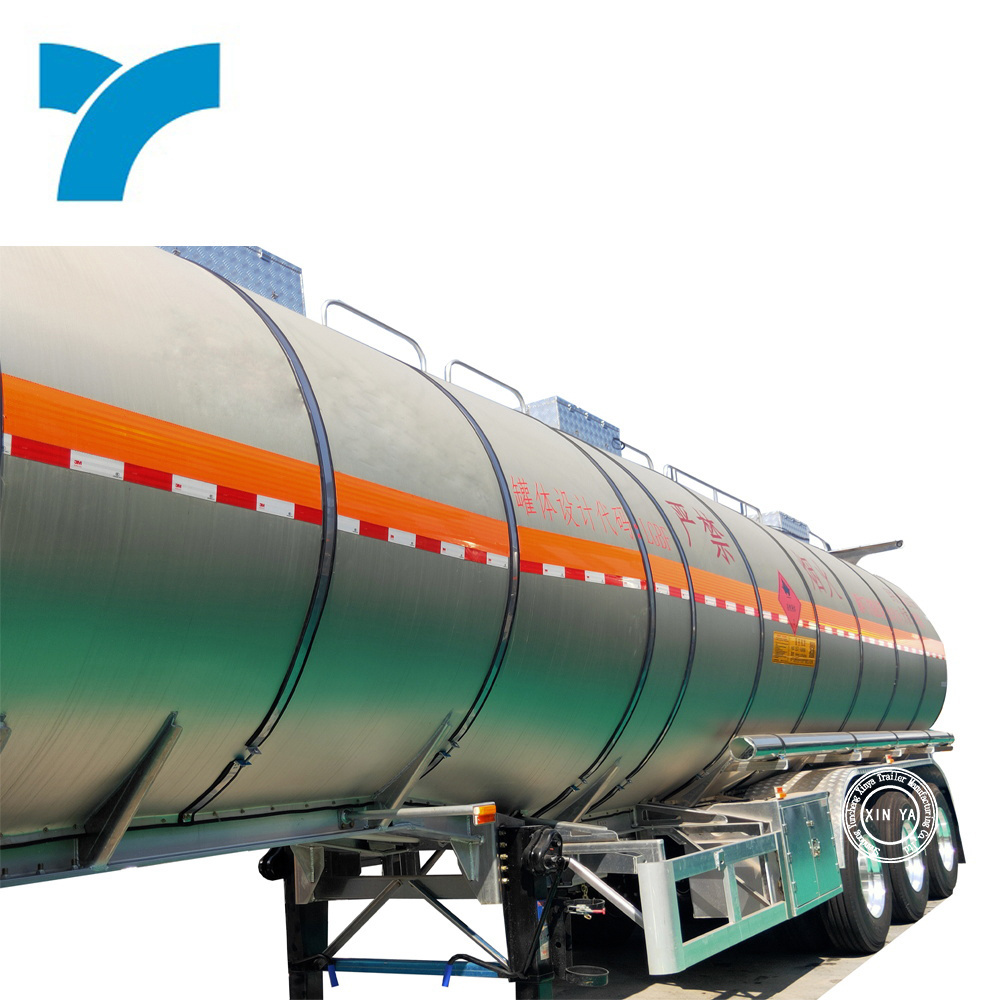 XINYA Brand 3 Axles 56 m3 lpg 5 Ton Storage Gas Tank Tanker Ship Trailer For Sale