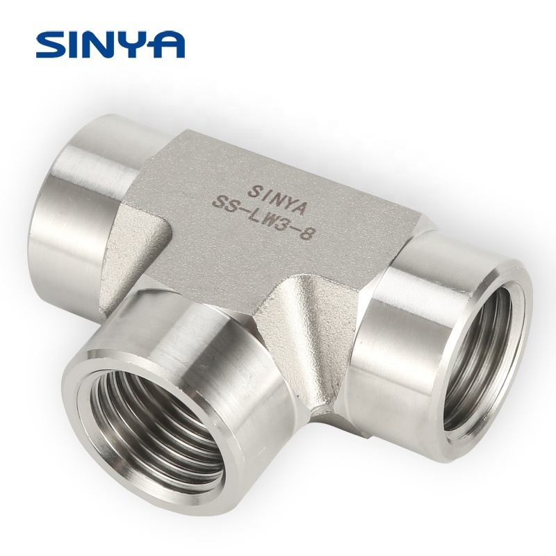 Suppliers Stainless Steel Tube Fittings Forged High Pressure Pipe Fittings 1/4